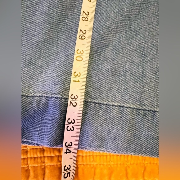 Madewell Huston Pull-On Crop Pants Capri Wide Leg Indigo Small Spring Fashion - Picture 11 of 13